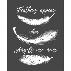 Feathers appear when Angels are near. (jpeg file)